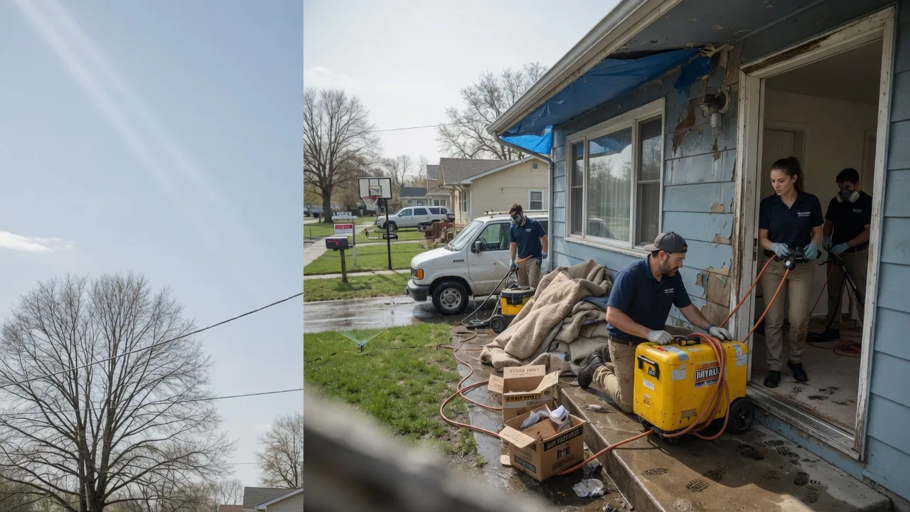 Basement Flood Cleanup in Kensal, ND near me